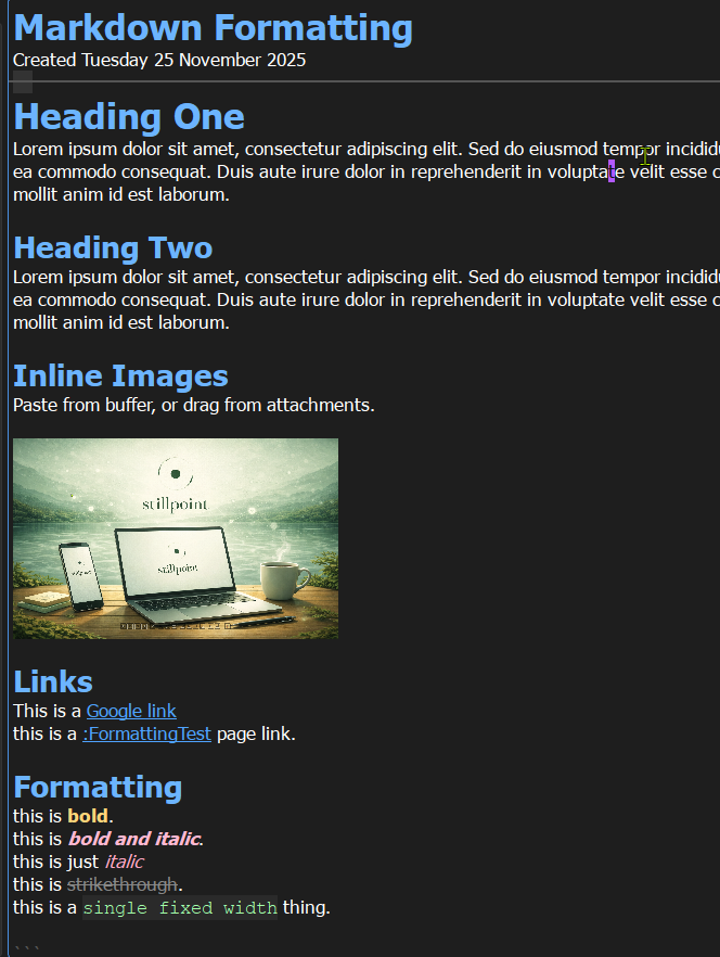 Notebook pages filled with handwriting